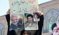 تصاویری از تجمع عفاف و حجاب در بازار تهران