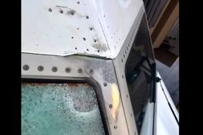 برخورد شی فضایی با بدنه بوئینگ ۷۳۷ در حال پرواز