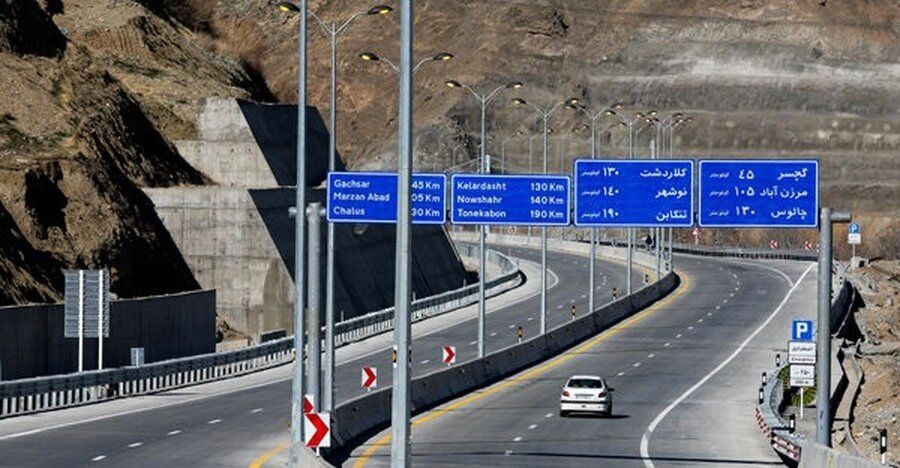 حادثه در آزادراه تهران - شمال با ۱۲ مصدوم 