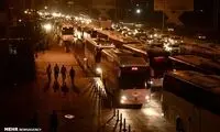 وضعیت خیابان‌های چالوس بعد از هجوم مسافران