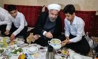 مهمانیِ خاص رئیسی، روحانی و احمدی‌نژاد خبرساز شد