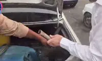 شگرد عجیب یک راننده برای چندبار سوخت‌گیری در جایگاه!