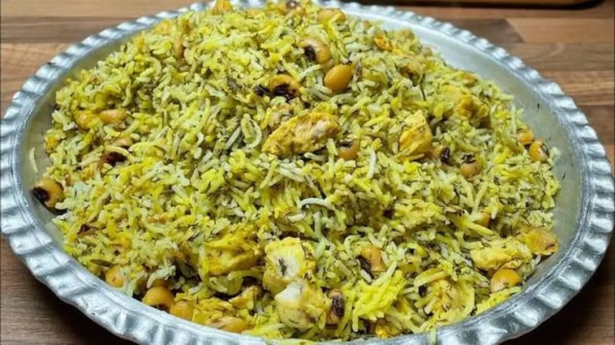 لوبیاپلو شوشتری با مرغ؛ ترکیبی که عاشقش می‌شید!