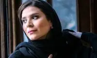 قابی از سحر دولتشاهی و حامد بهداد در پشت صحنه یک فیلم
