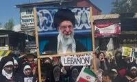 تصاویری از مراسم چهلم رهبر شهید انقلاب در کشمیر