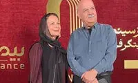 این قاب از ایرج طهماسب و همسرش ۴۱ ساله شد!