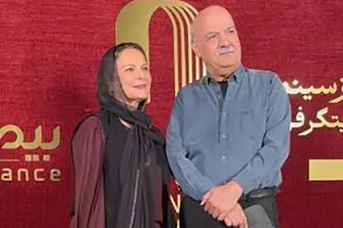 این قاب از ایرج طهماسب و همسرش ۴۱ ساله شد!