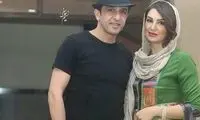 عکس احساسی بهنام سریال نون خ و دخترش