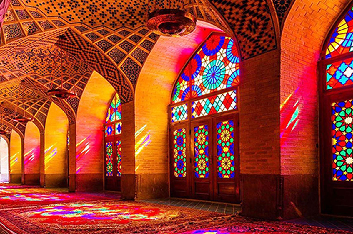 بهشت رنگ‌ها در دل شیراز