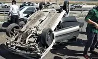 خودروی نماینده مجلس واژگون شد