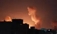 تصاویری از انفجار مهیب دقایق پیشِ تهران