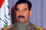 «صدام حسین» در کنار پسرانش، عدی و قصی