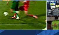 پنالتی شمس‌آذر مقابل پرسپولیس سوخت؟