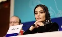 جشن تولد خانم بازیگر در وسط خیابان!