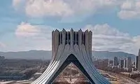 تصاویر جالب از تلفیق ورزشگاه و میدان آزادی