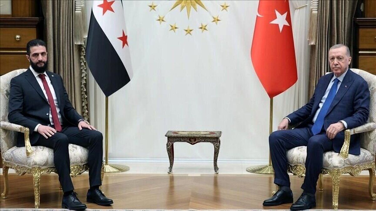   اردوغان پشت در‌های بسته با جولانی دیدار کرد 