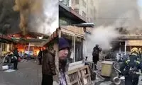 آتش‌سوزی مرگبار در بازار تره‌بار در چین
