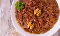 خورش دروغگو یا باقلا فسنجان؛ غذای اصیل گیلانی 
