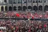 مراسم وداع با رهبر شهید ادامه دارد