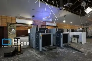 تصاویر حمله هوایی به پایانه مرزی شلمچه