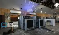 تصاویر حمله هوایی به پایانه مرزی شلمچه