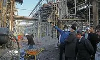 پالایشگاه تبریز آتش گرفت