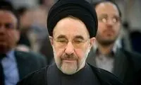  واکنش محمد خاتمی به حادثه متروپل آبادان