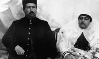 «خدیجه‌ خانم» دختر محمدعلی شاه در دوران جوانی