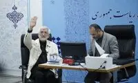 ژست متفاوت سعید جلیلی درحال ثبت‌نام در انتخابات 
