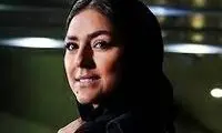 عکسی از استایل جالب و بنفش هدی زین‌العابدین