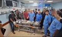 تصاویر دلخراش از اجساد کودکان در بیمارستان غزه