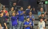 هواداران استقلال برای صابر کاظمی سنگ تمام گذاشتند