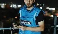حرکت شجاعانه خبرنگار فلسطینی روی آنتن زنده