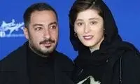 تبریک تولد عجیب فرشته حسینی به نوید محمدزاده!