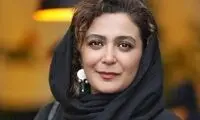 سلفی آسانسوری خانم بازیگر با یک استایل زمستانی