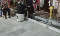 بدحال شدن دانشجویان دختر دانشگاه علوم پزشکی اصفهان