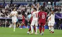 گل اول ایران به قطر با ضربه سر دیدنی سردار