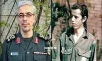 قابی تلخ از شهید سردار باقری در کنار برادر شهیدش
