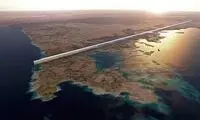 تازه‌ترین عکس‌ها از آسمانخراش افقی بن سلمان