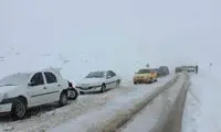 تصادف زنجیره‌ای ۱۸ خودرو در محور نطنز کاشان