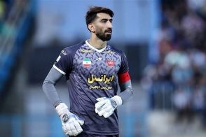 تصاویر دیده نشده از بیرانوند در لباس دامادی