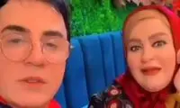 شوخی بامزه عمو پورنگ با نعیمه نظام‌دوست 