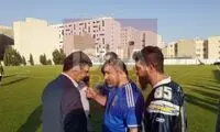 تصویری از هانی کرده در کنار حجت کریمی!