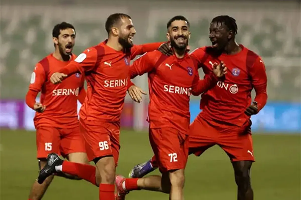 گل عجیب و خنده‌دار تیم پژمان منتظری در لیگ قطر