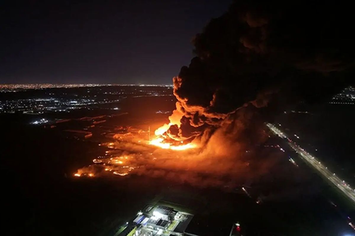 انفجار مهیب مواد شیمیایی در جنوب بوئنوس‌آیرس