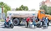 عکسی جدید و دیده‌نشده از روزهای بی‌آبی تهران