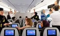 بی‌فرهنگی عجیب یک مسافر در پرواز تهران - آنتالیا