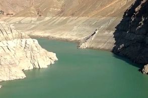 سد کرج رسما به یک برکه آب تبدیل شد 