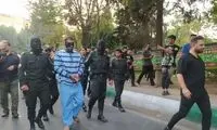 بازسازی صحنه جرم شرور قمه به دست در تهران 