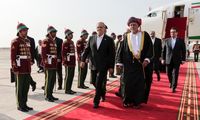 تصاویری از استقبال رسمی از پزشکیان در عمان